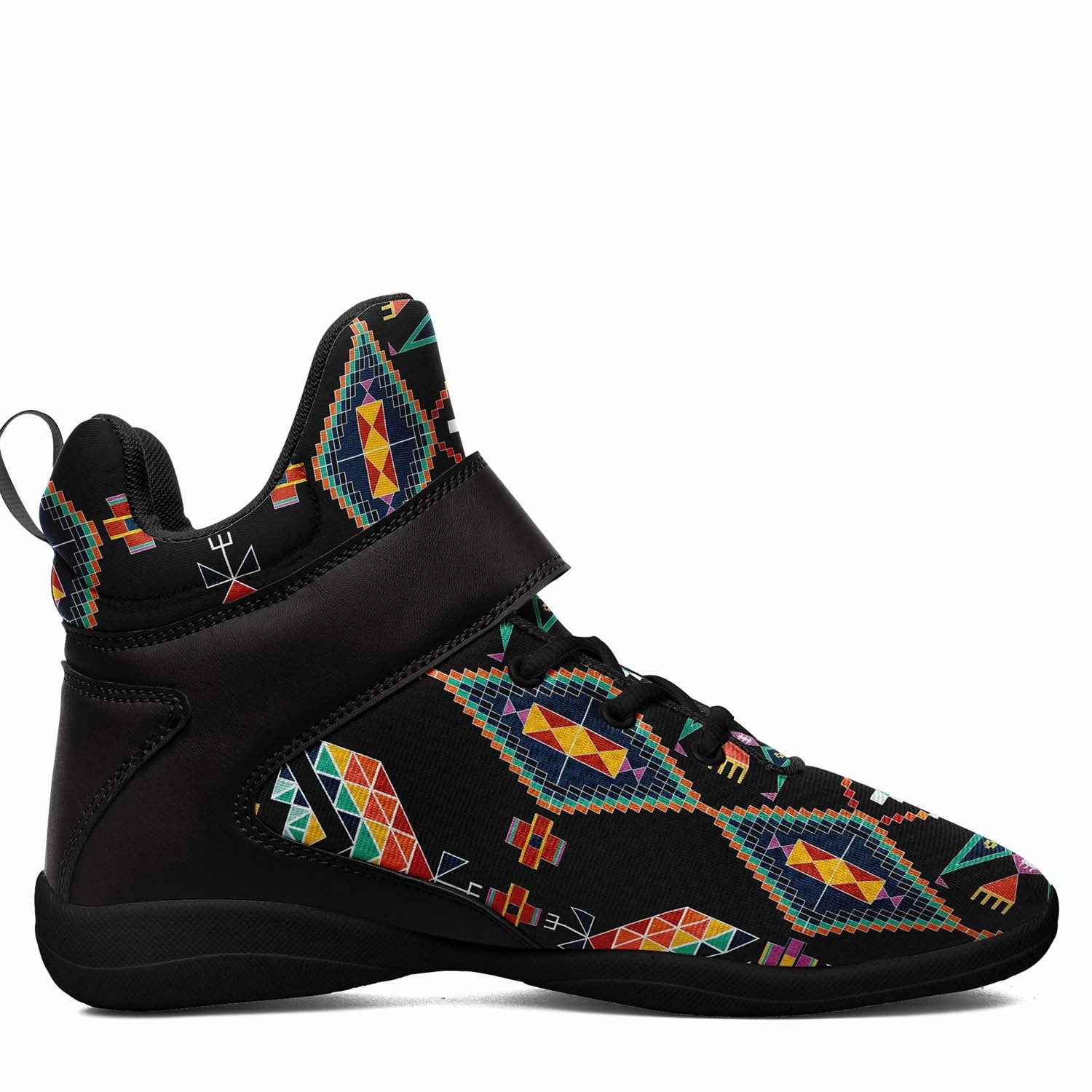 Cheap Basketball Shoes India Travois Tipi Black Ipottaa Basketball / Sport High Top Shoes - Black Sole