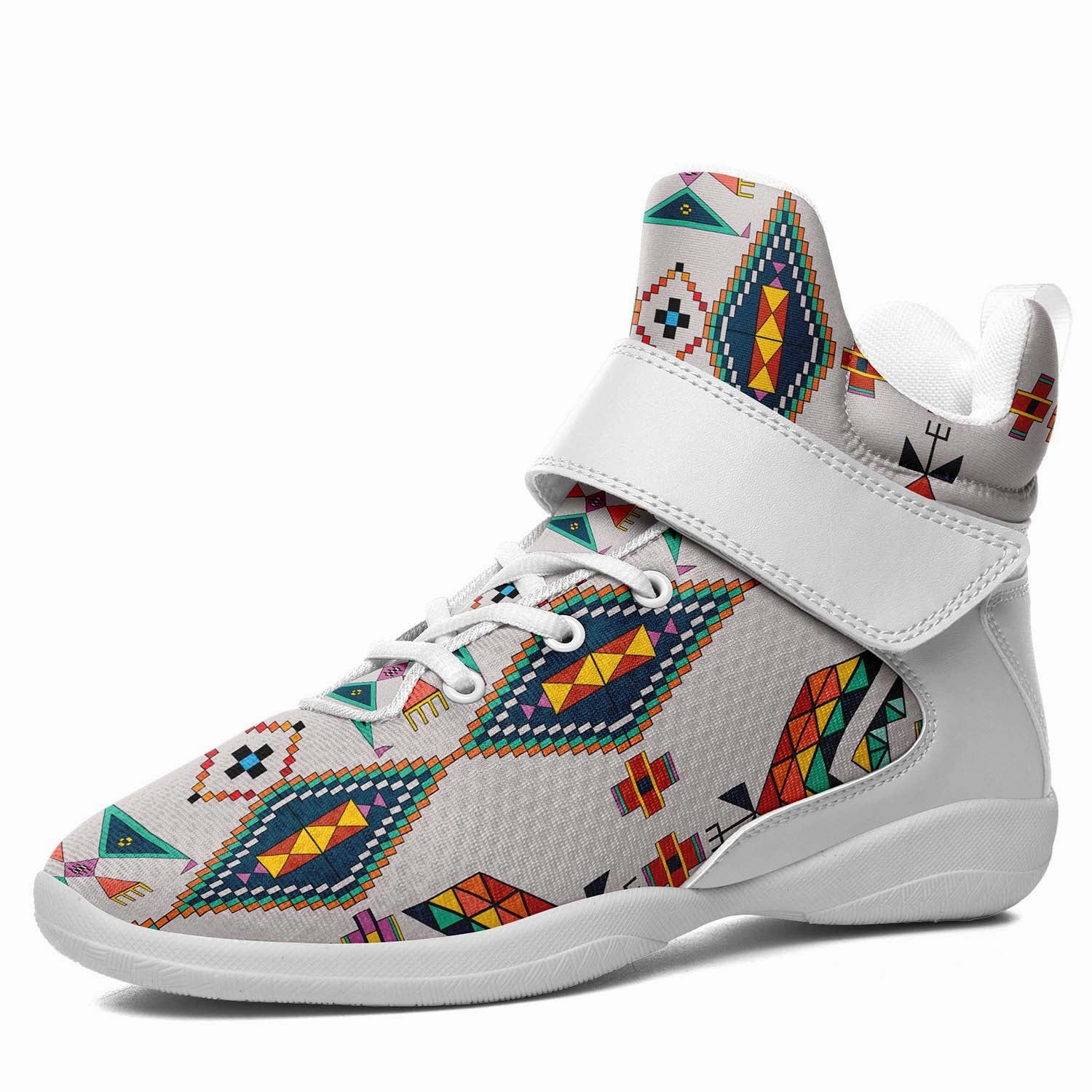 Best Basketball Shoes In 2023 Travois Tipi Grey Ipottaa Basketball / Sport High Top Shoes - White Sole