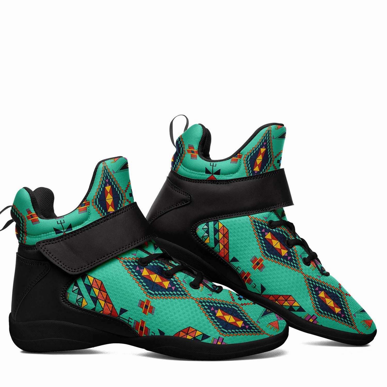 Travois Tipi Smoky Sky Ipottaa Basketball / Sport High Top Shoes - Black Sole Prototype Basketball Shoes