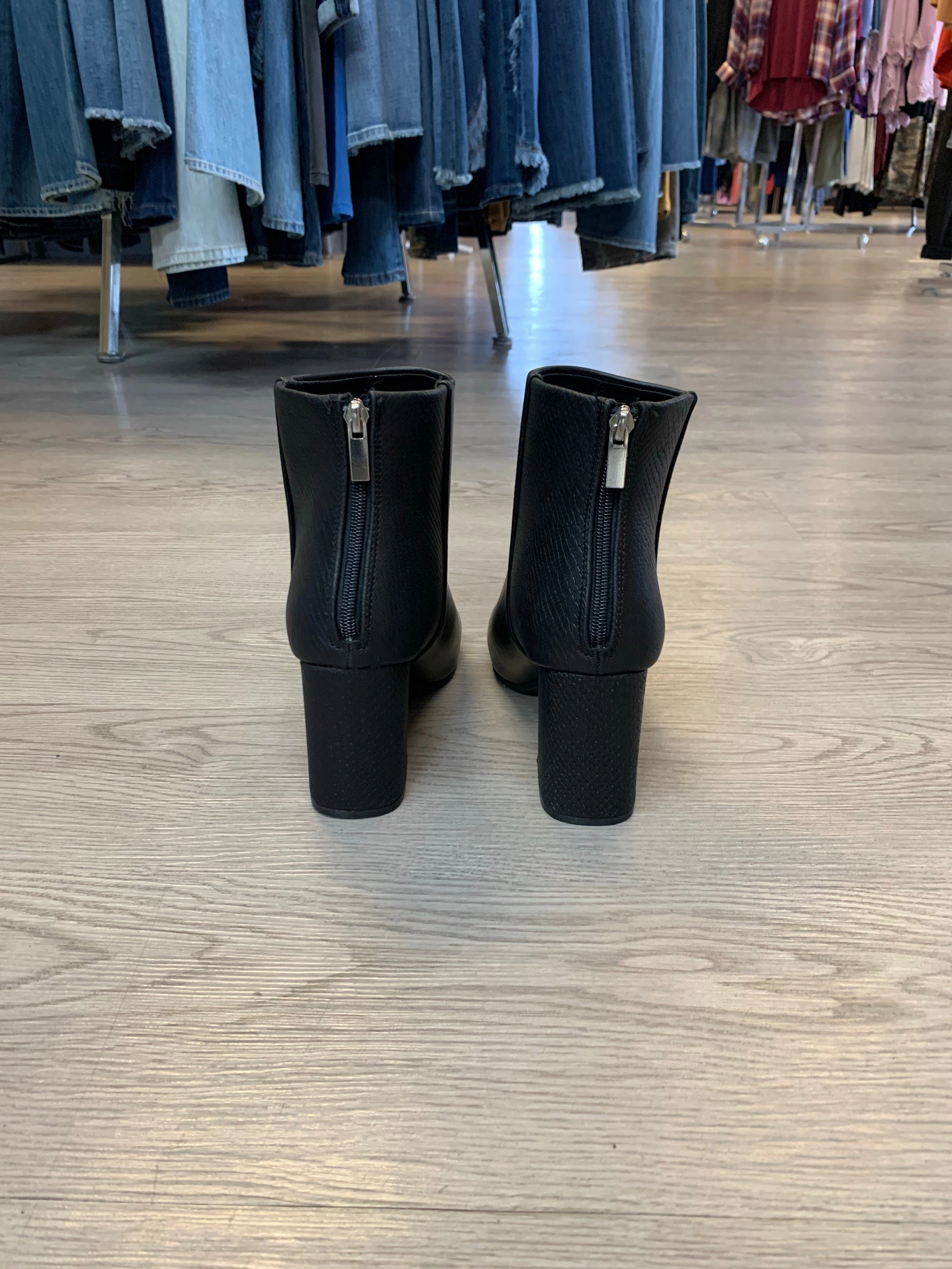 Animal Print Ankle Booties Lace-up Ankle Boots Heels