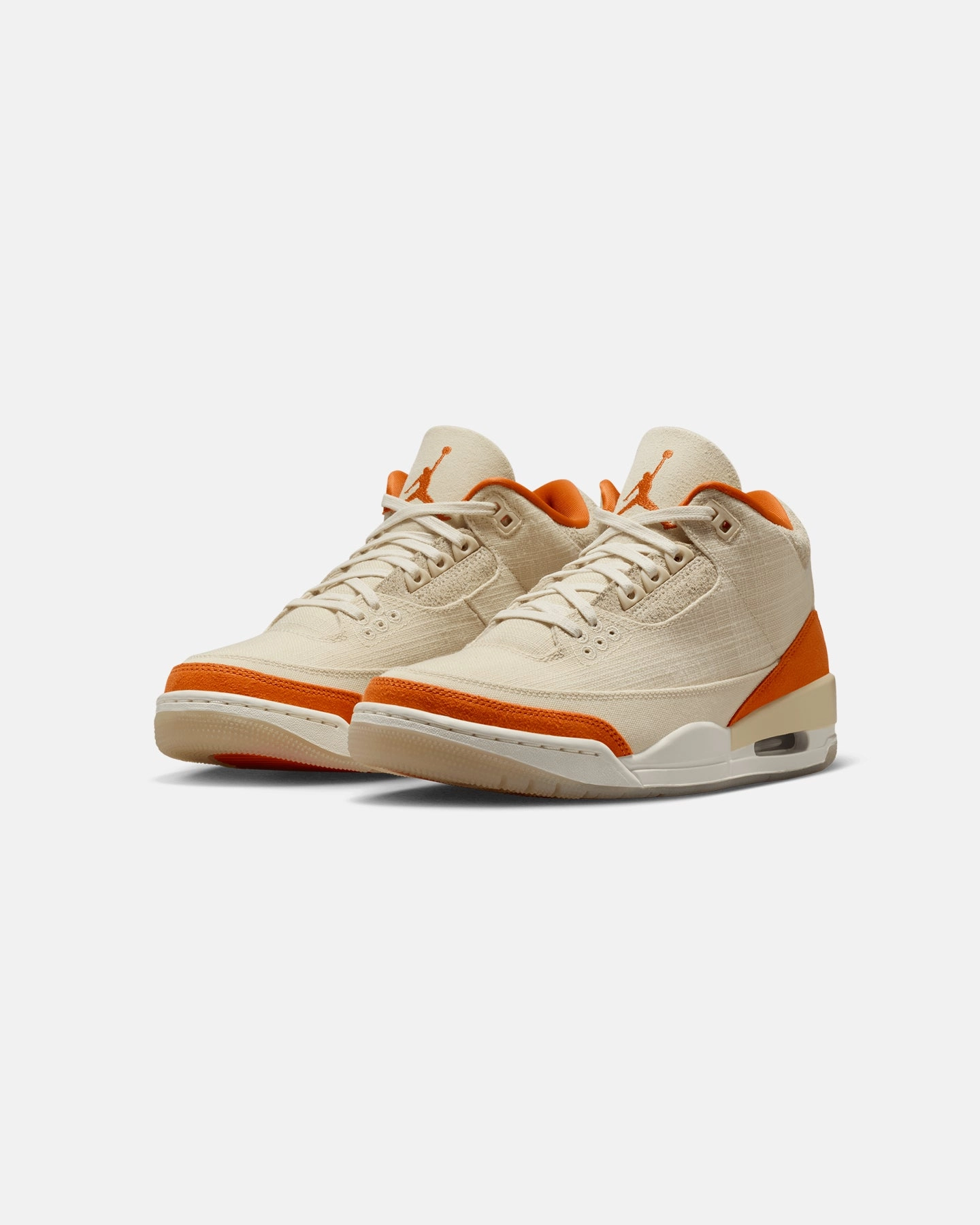 Jordan Women's Air Jordan 3 Retro "Starfish" Fossil Grey/Starfish-Sail Nike Basketball Shoes Neon