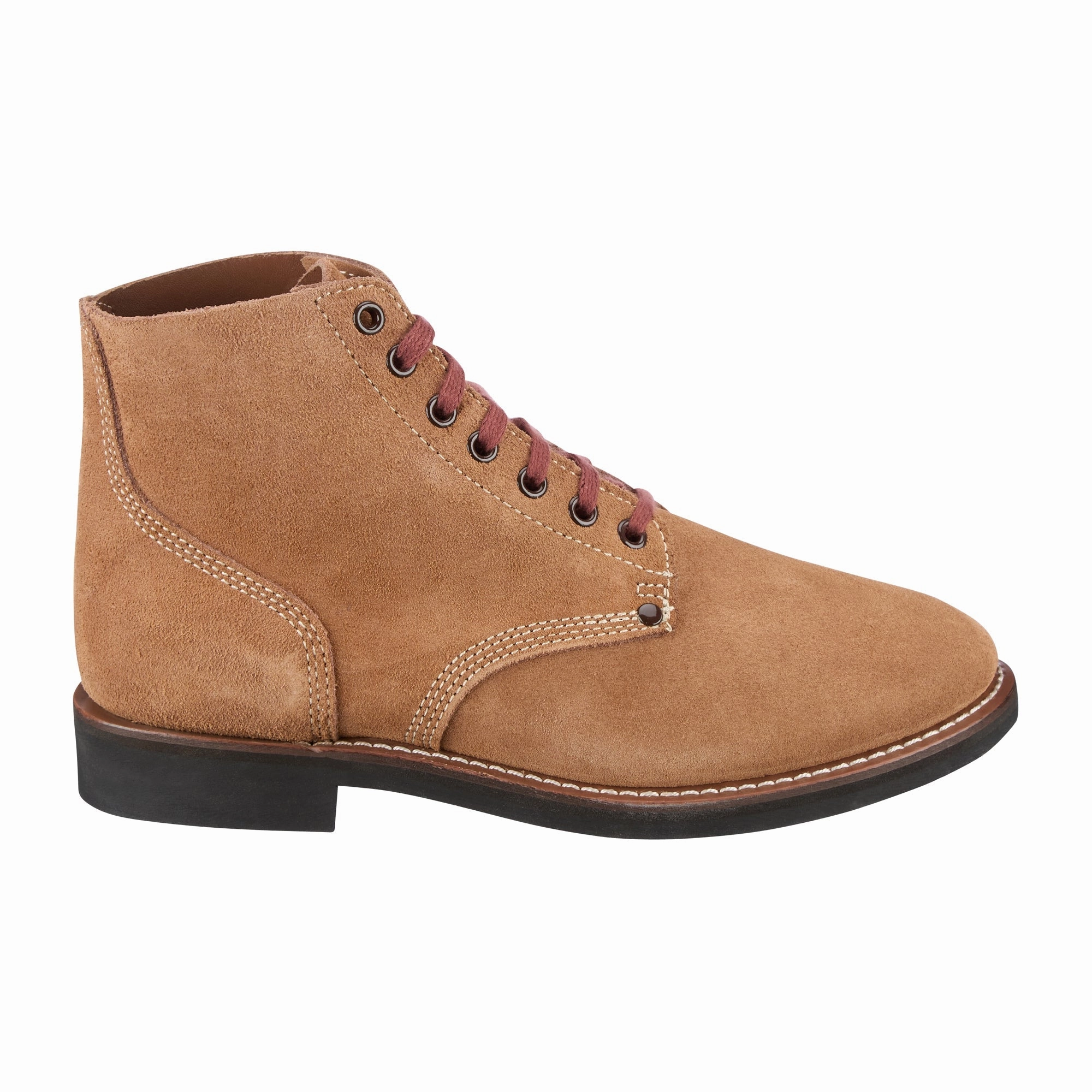 U.S. Combat Shoes Suede Leather Reproduction Combat Boots Burning Man