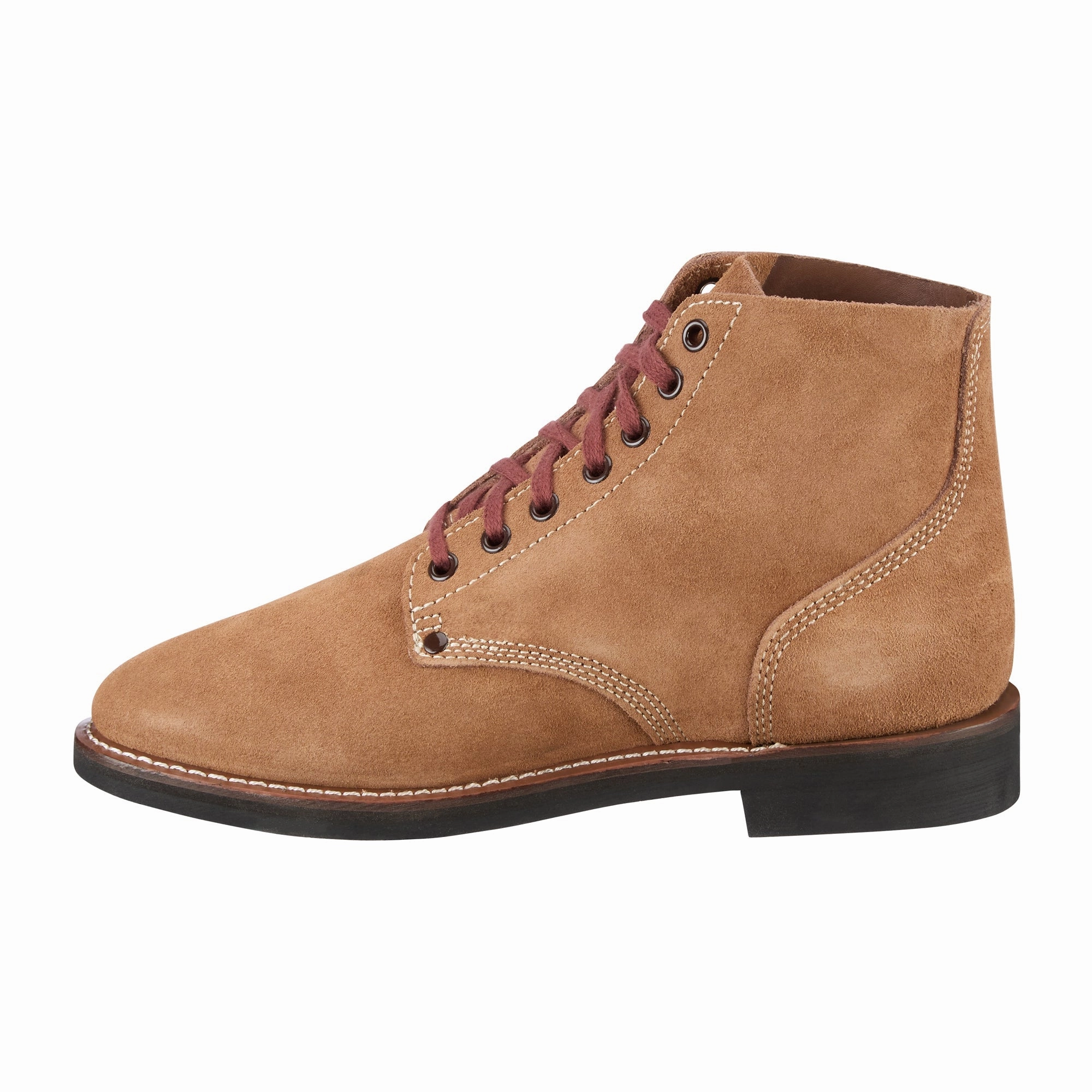 U.S. Combat Shoes Suede Leather Reproduction Wedge Combat Boots