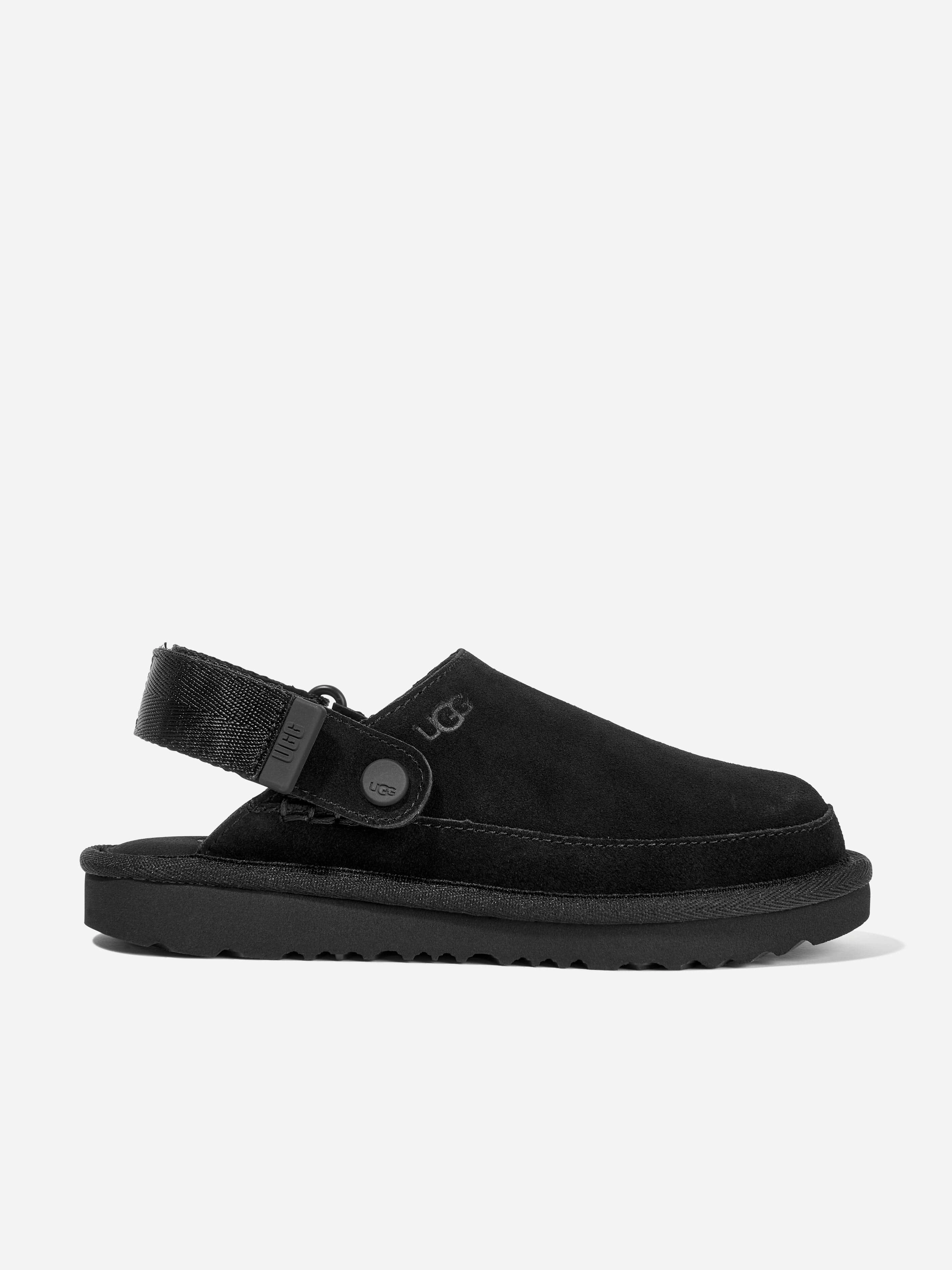 UGG Kids Goldenstar Clog in Black Dark Clogs