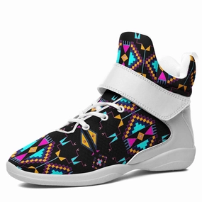 2020 Basketball Shoes Rite of Passage Black Ipottaa Basketball / Sport High Top Shoes - White Sole