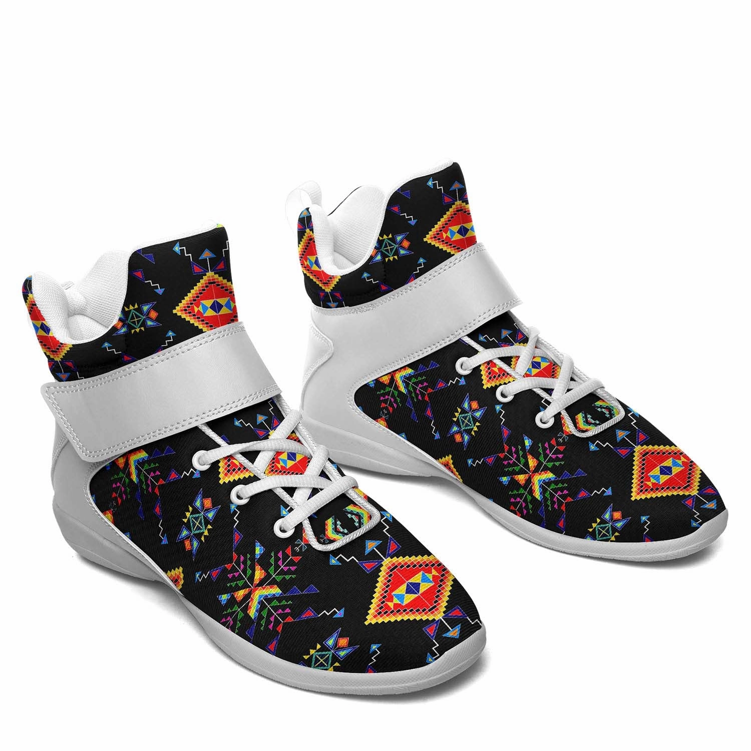 2023 Top Basketball Shoes Buffalo Jump Black Ipottaa Basketball / Sport High Top Shoes - White Sole