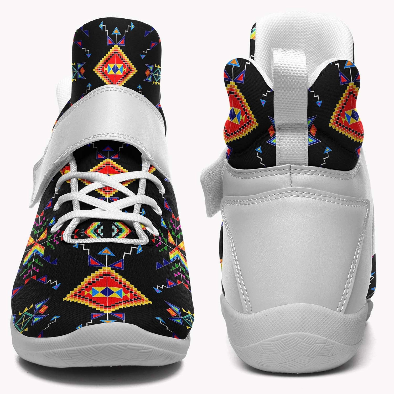 Good Basketball Shoes To Buy Buffalo Jump Black Ipottaa Basketball / Sport High Top Shoes - White Sole