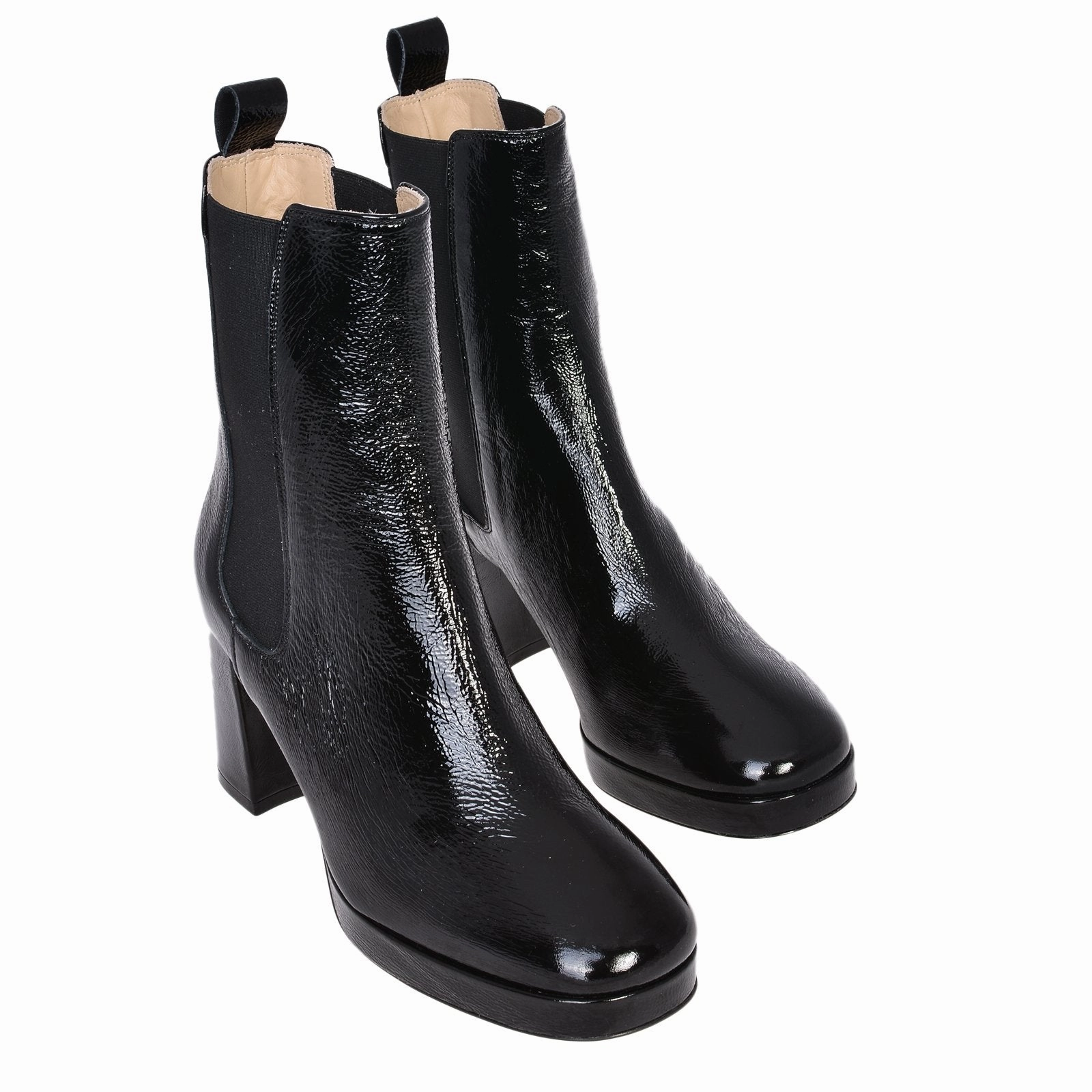 Nebo Black Naplak Boots Best Rugged Chelsea Boots