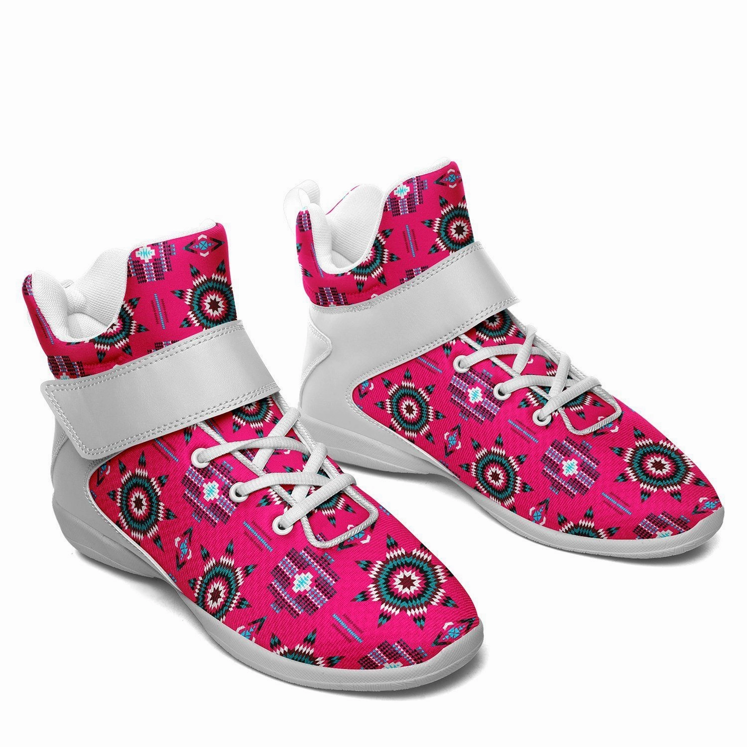 Rising Star Strawberry Moon Ipottaa Basketball / Sport High Top Shoes - White Sole Jaw 2 Basketball Shoes