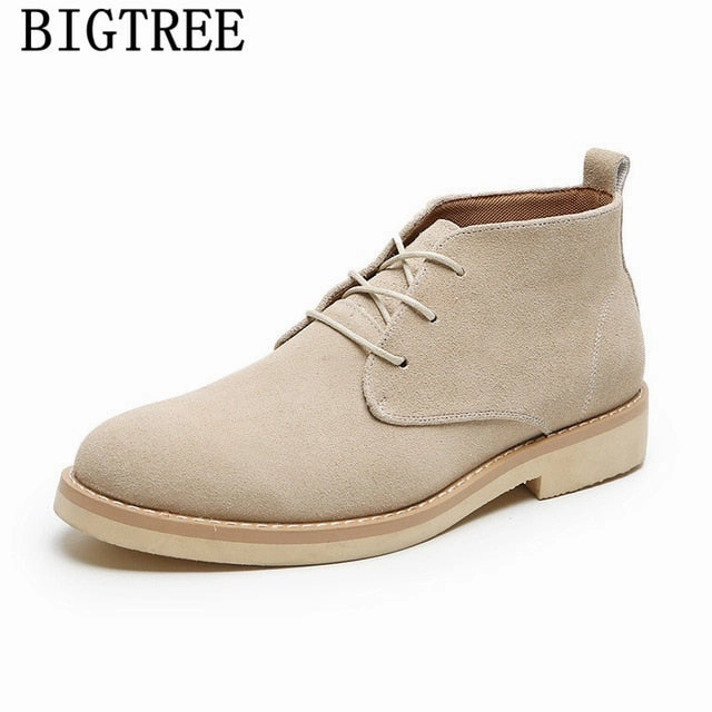 Men Boots Genuine Leather Chukka Boots Men Shoes Winter Shoes Men Snow Boots Snow Boots Heren Schoenen Chaussure Homme Zapatos