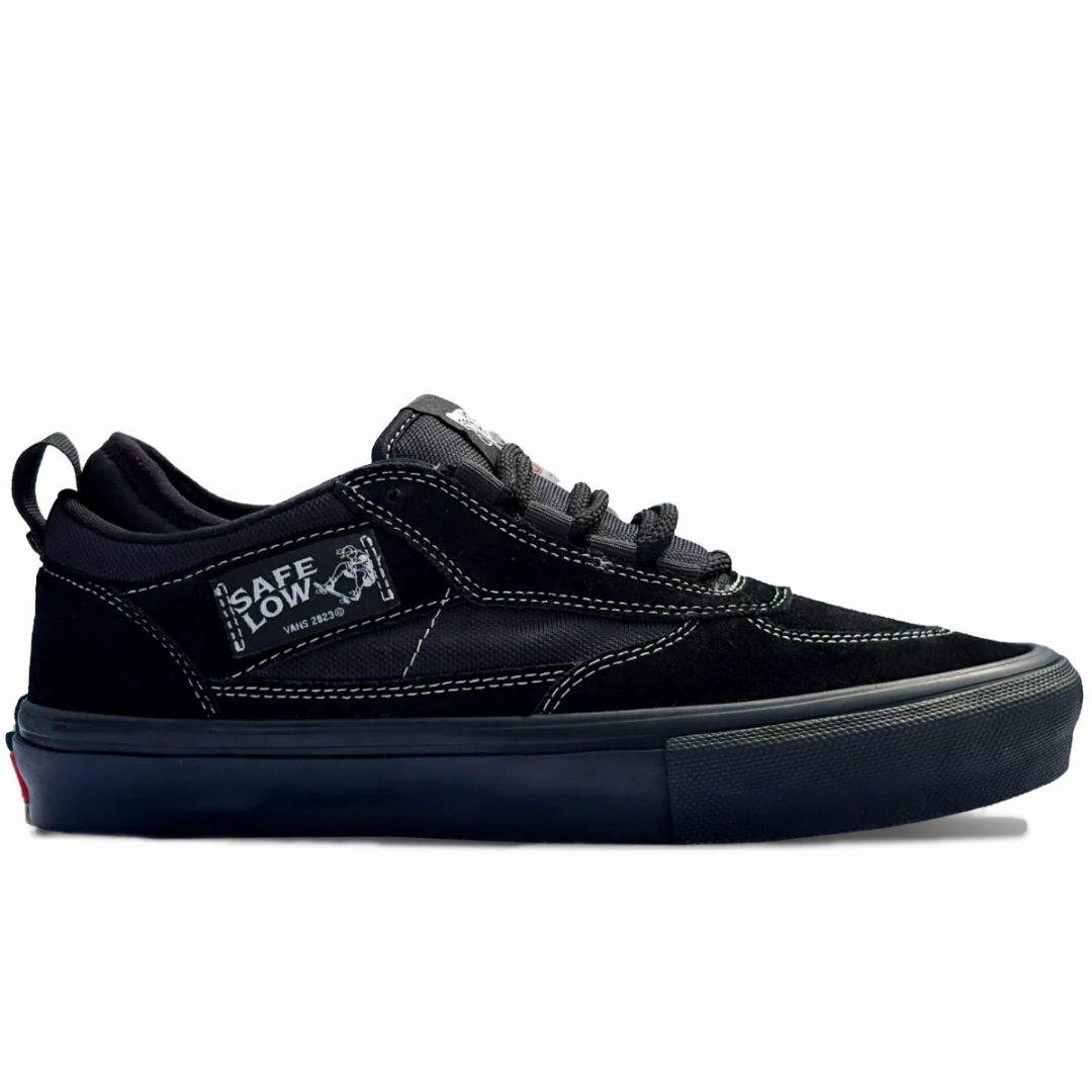 Vans Skate Safe Low Black / Black Shoes Arch Support Skate