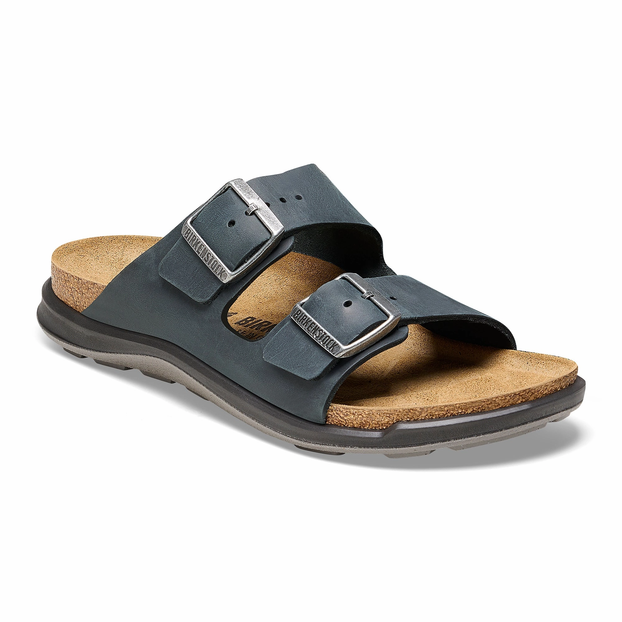 Buckley Birkenstock Women's Arizona Crosstown black oiled leather
