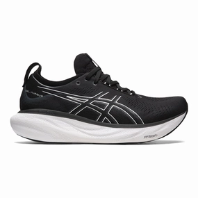 Asics Tennis Shoes Japan Men's Asics Gel-Nimbus 25, Black/Pure Silver, 10 D Medium