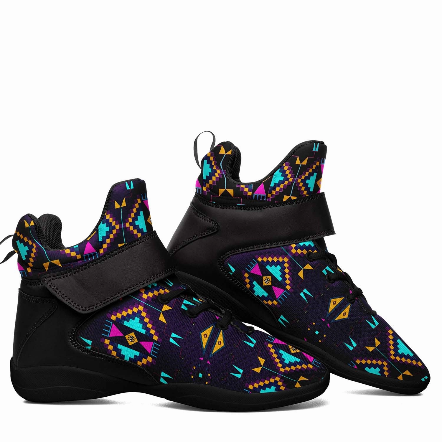 Basketball Shoes Sole Rite of Passage Dark Purple Ipottaa Basketball / Sport High Top Shoes - Black Sole