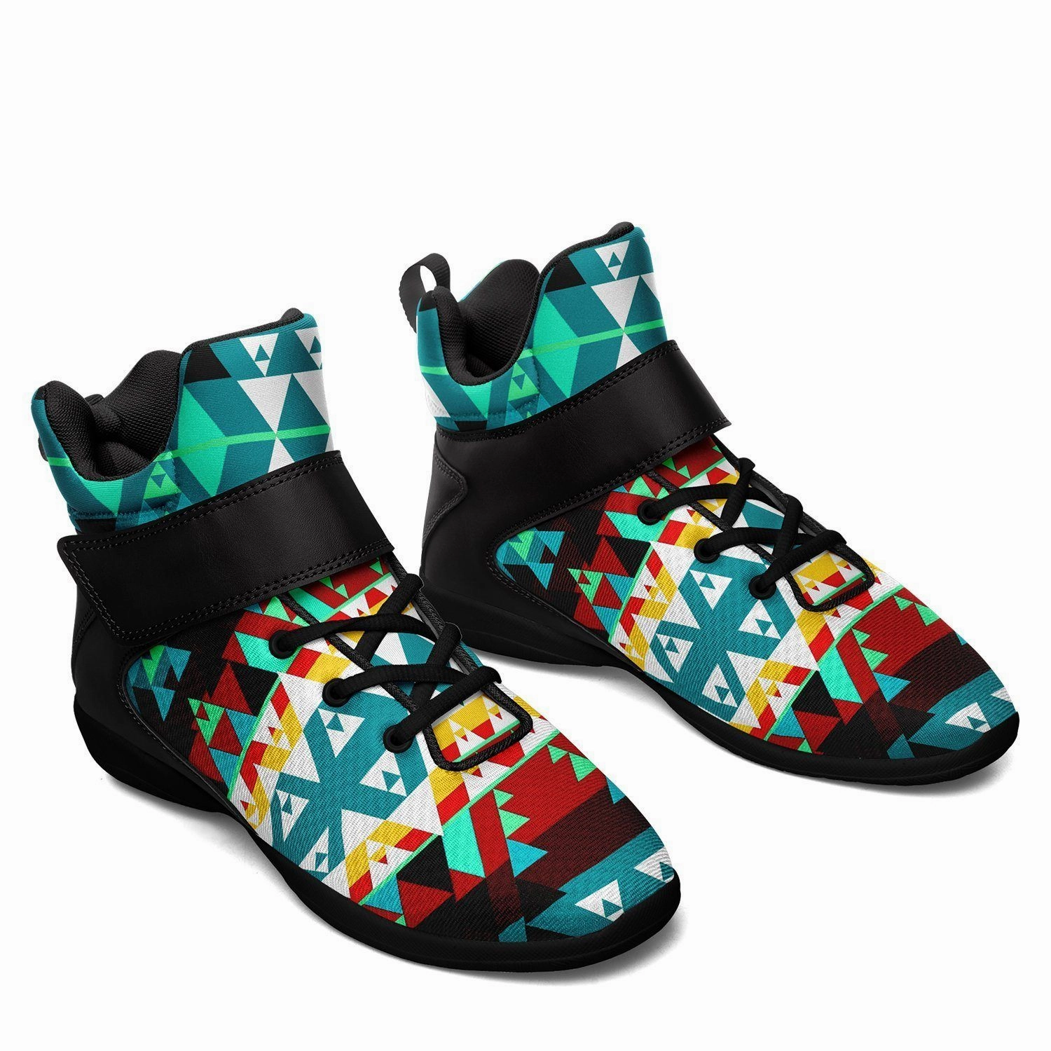 Basketball Shoes Dunks Writing on Stone Wheel Ipottaa Basketball / Sport High Top Shoes - Black Sole