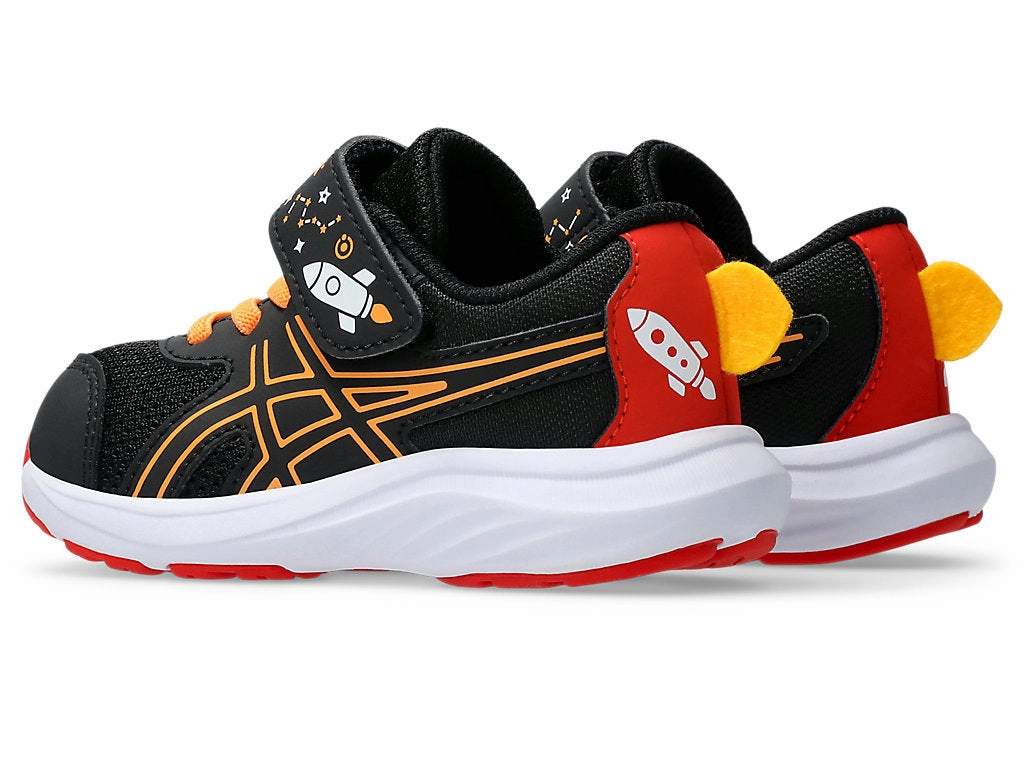 Running Shoes San Antonio Asics Kid's Contend 9 Hook N' Loop Ts Black/Orange Running Shoes