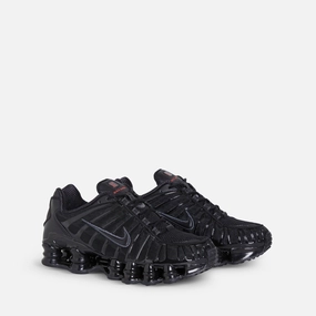 Women's Shox TL Black | Black | MTLC Hematite | Max Orange Nike Shoes With Velcro