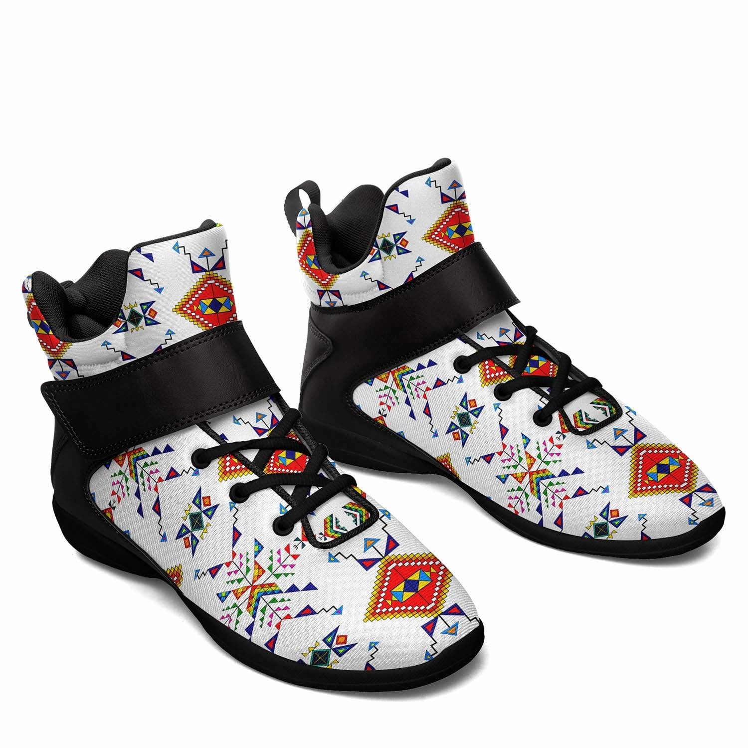 Basketball Shoes Harden Buffalo Jump White Ipottaa Basketball / Sport High Top Shoes - Black Sole