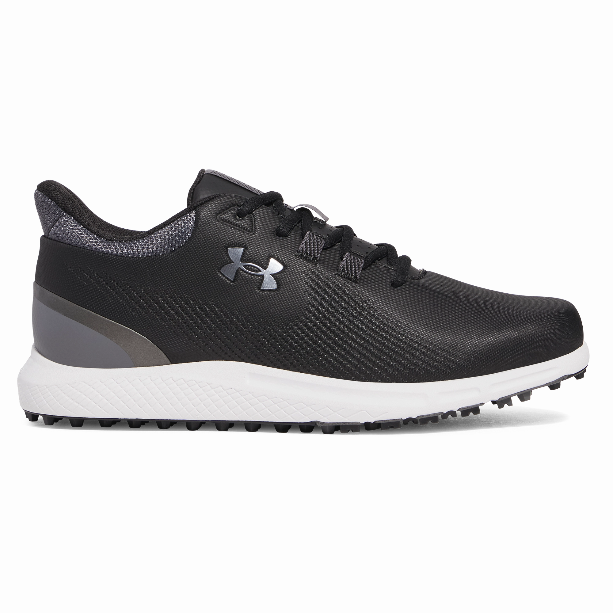 Golden Horse Shoe Golf Course Golf Athletic Under Armour Drive Medal Spikeless  Golf Shoe Golf Shoes - Black