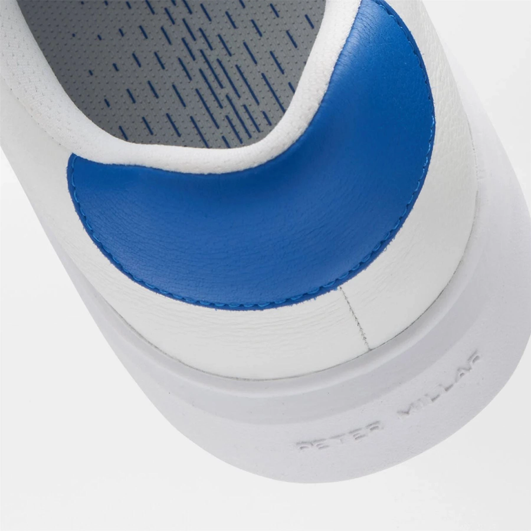 Footjoy Premiere Series Golf Shoe Footjoy Sport Lt Golf Drift Leather Hybrid Course Shoe White/Mako Blue