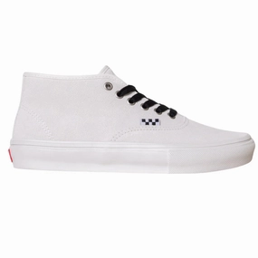 Vs Skate Vans - Skate Authentic Mid (Blanc De Blanc)