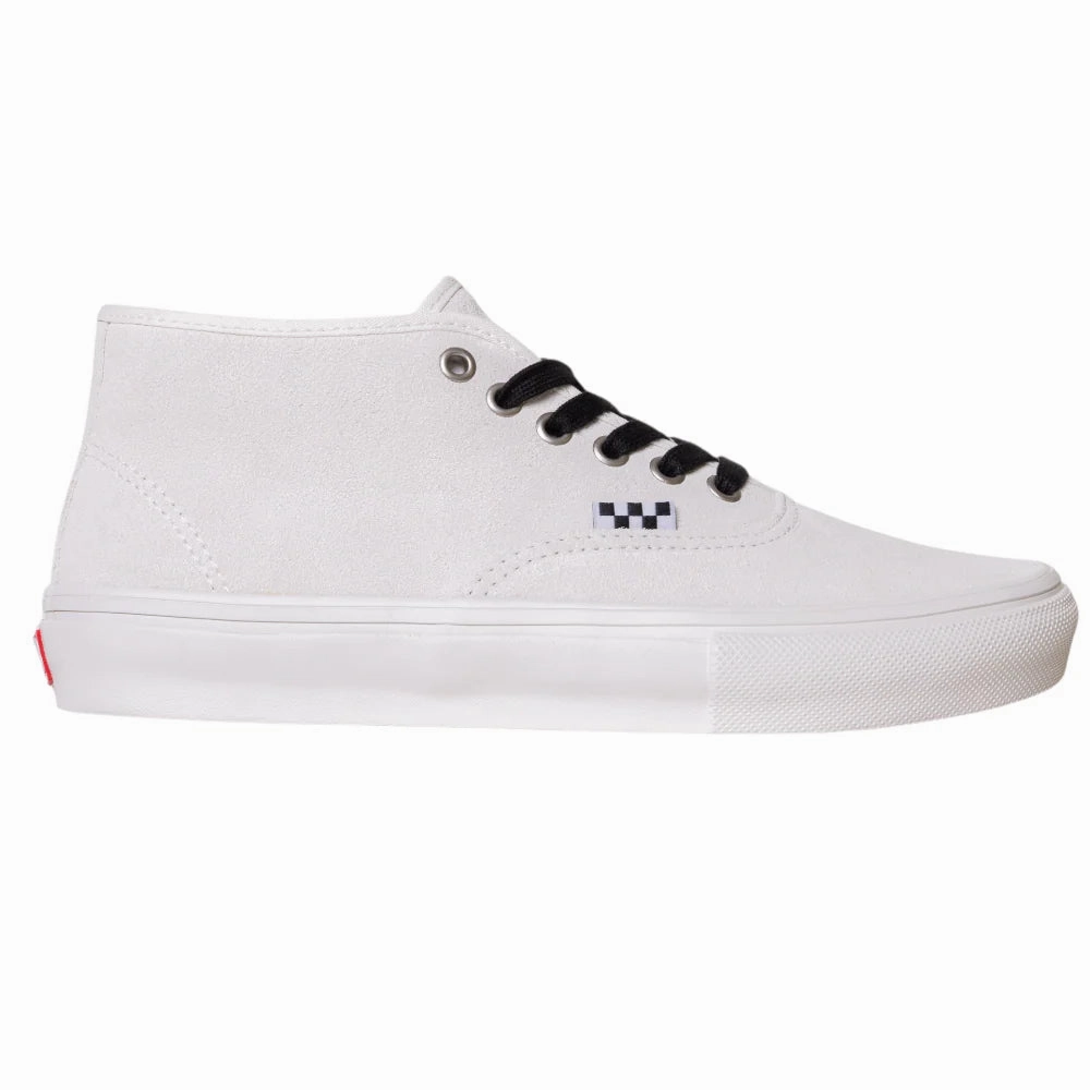 New Power Skate Shoes Vans - Skate Authentic Mid (Blanc De Blanc)