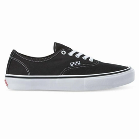 Vans - Skate Authentic Shoes Black/White House Skate Shoes