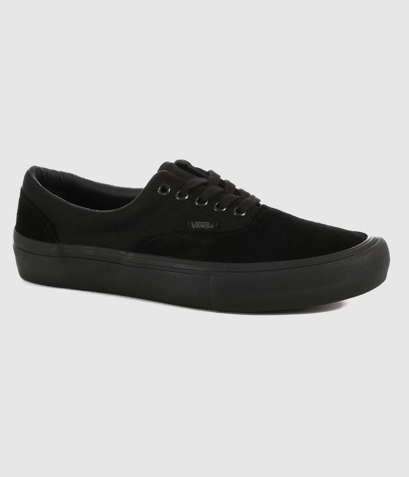 Ward Hi Skate Shoes Vans Era Pro Blackout Skate Shoes Black