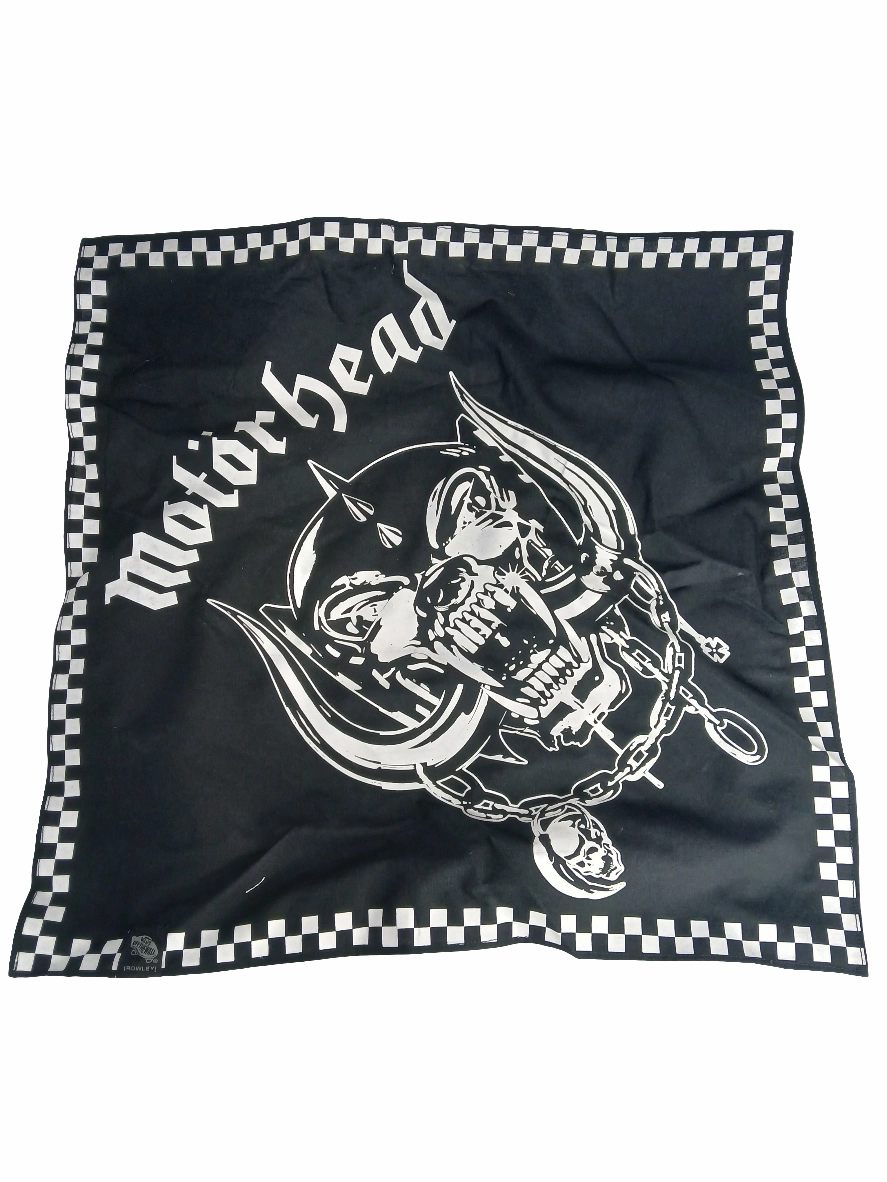 Vans Motorhead Skate Slip On Black Black US Mens Size 11.5 Shoes With Limited Edition Motorhead Banner & Pin Pack Skate Shoes In The 90s