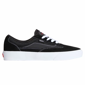 Vans Skate Curren Caples Pro Model Shoes Black / White Skate Shoe Companies