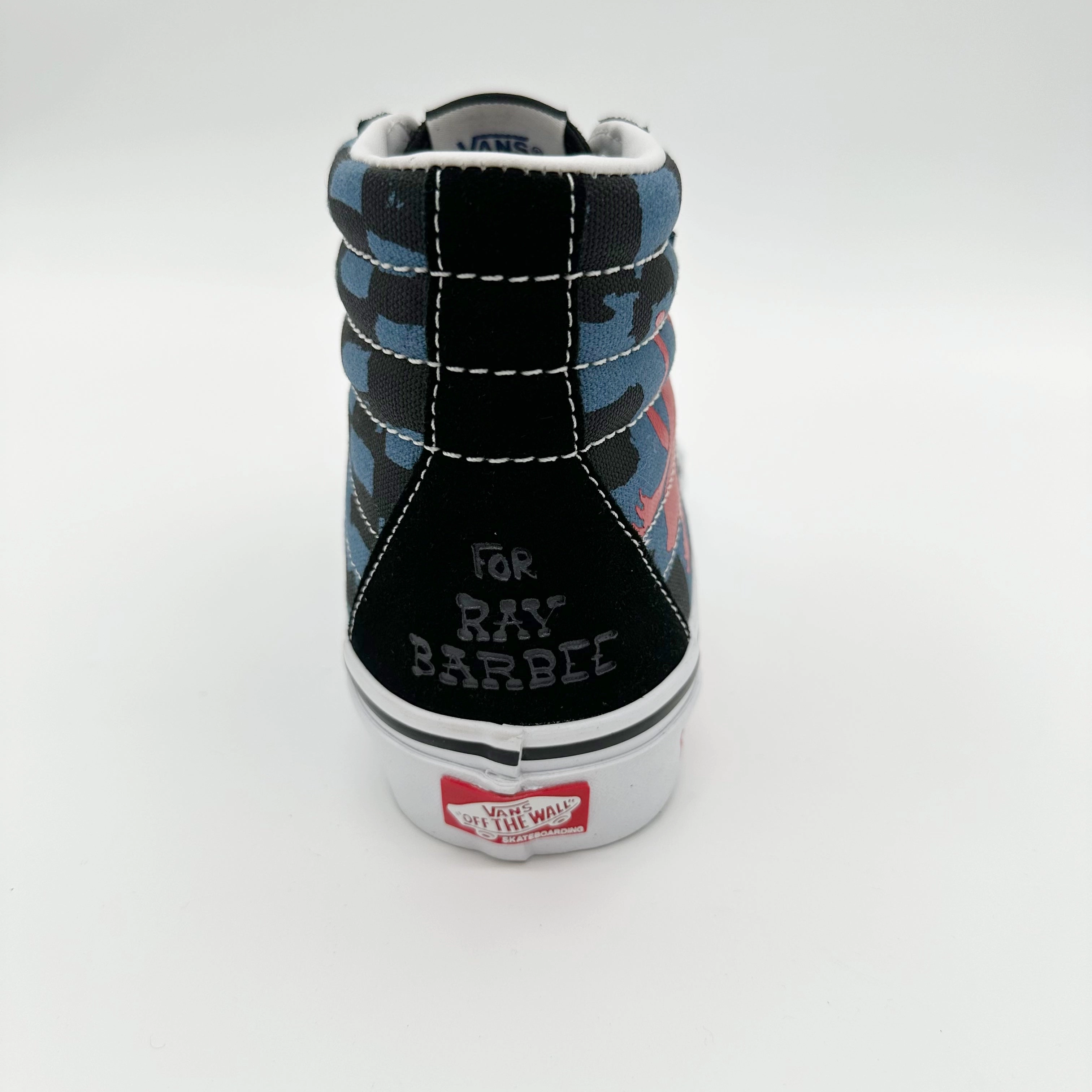 Skate Shoes Suede Vans x Krooked By Natas For Ray Barbee Sk8 Hi Shoes