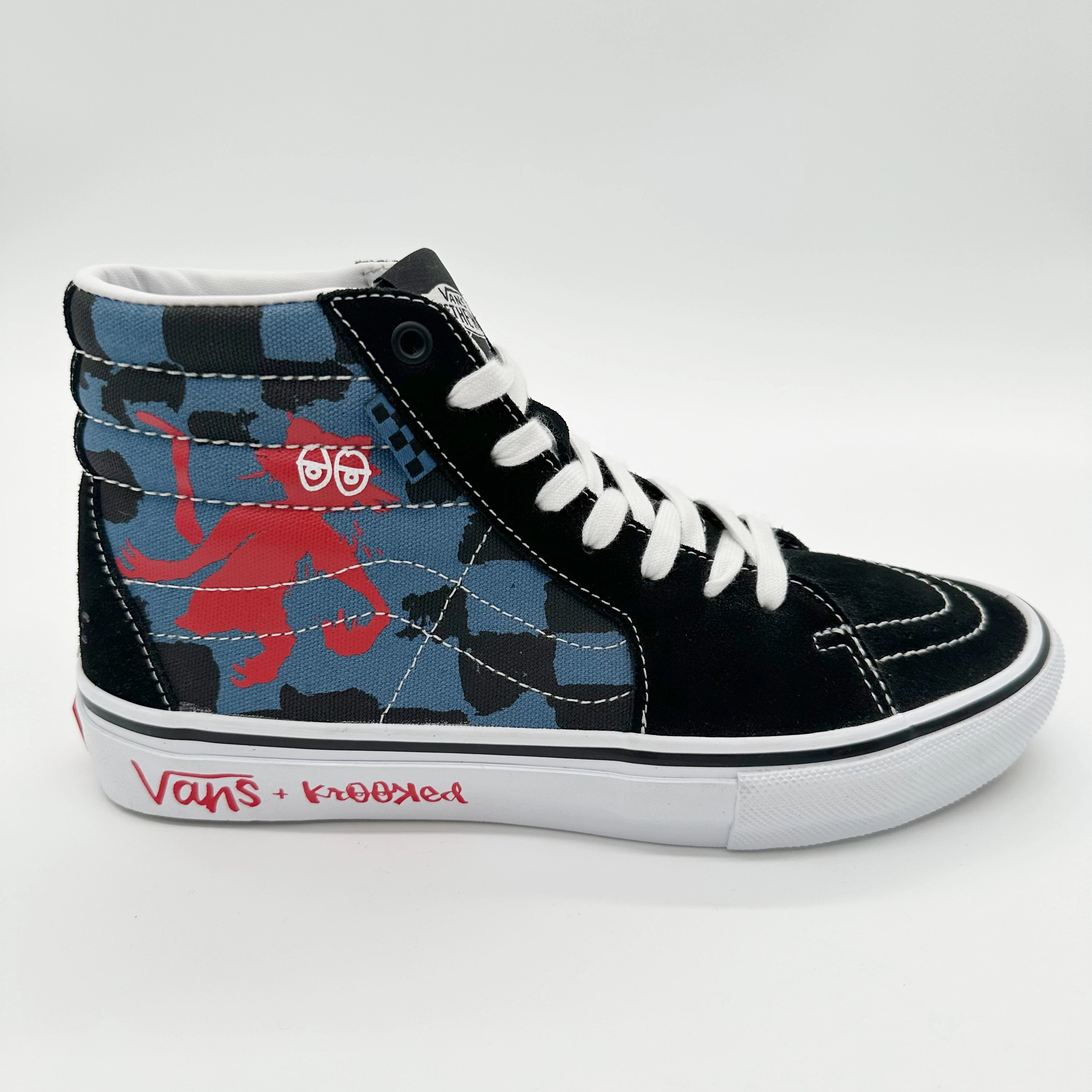 Vans x Krooked By Natas For Ray Barbee Sk8 Hi Shoes Surf And Skate Shoes