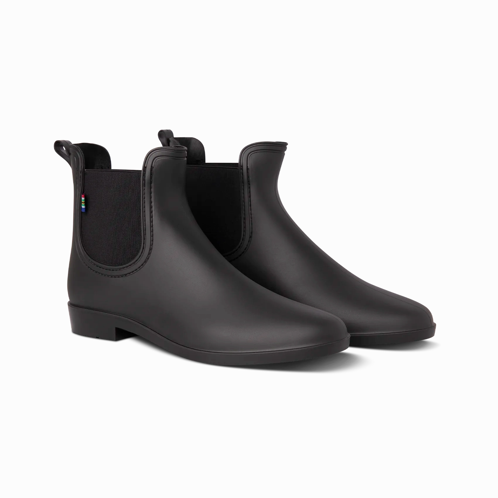 Veldskoen Ladies Gumboot (Black) Brogue Chelsea Boots