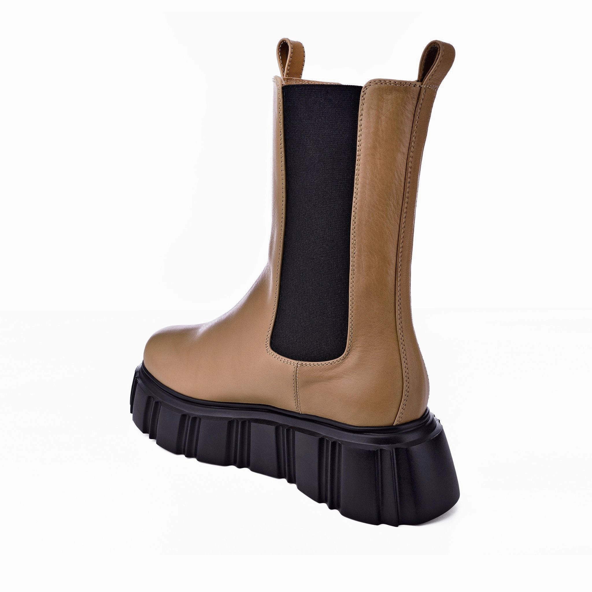 Jin Sand Chelsea Boots Chelsea Boots Stitch