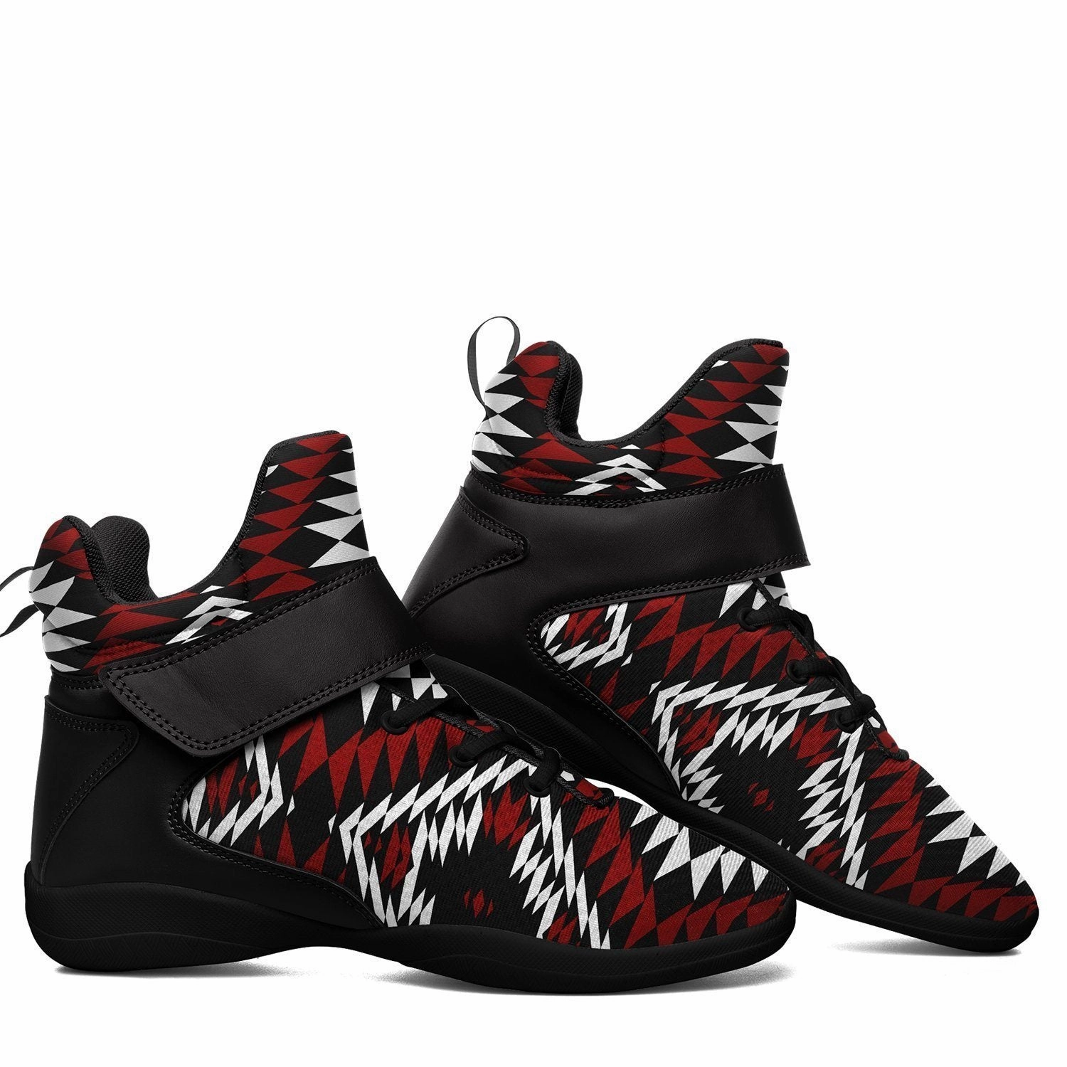 Players With Basketball Shoes Taos Wool Ipottaa Basketball / Sport High Top Shoes - Black Sole