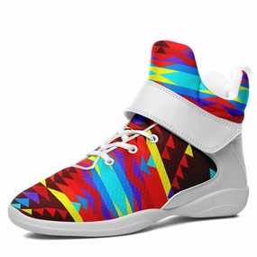 Fashion Basketball Shoes Visions of Lasting Peace Ipottaa Basketball / Sport High Top Shoes - White Sole