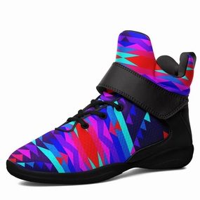 Deals Basketball Shoes Visions of Peace Ipottaa Basketball / Sport High Top Shoes - Black Sole