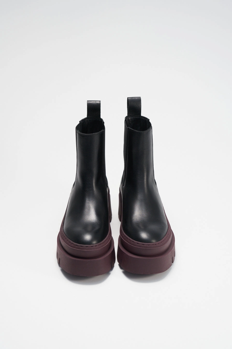 Vitello Black Bordeaux Chelsea Boots Original Chelsea Boots