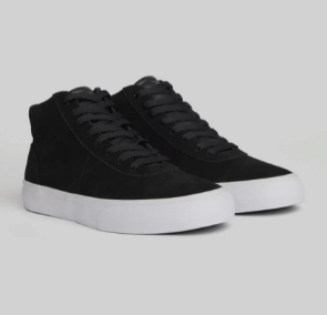 Warsaw Ltd Footwear Chapter Mid Black / White 1010 Skate