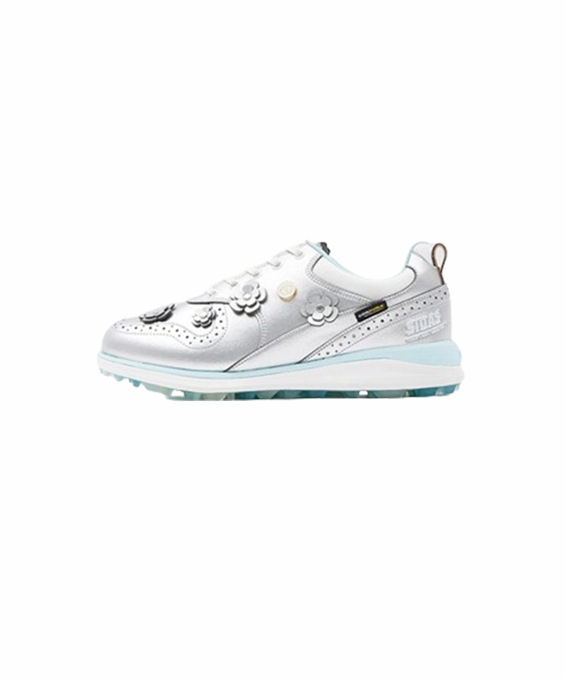 SIDAS Golf Core Race SP Women's Golf Shoes - Silver Wide Fit Golf Shoes
