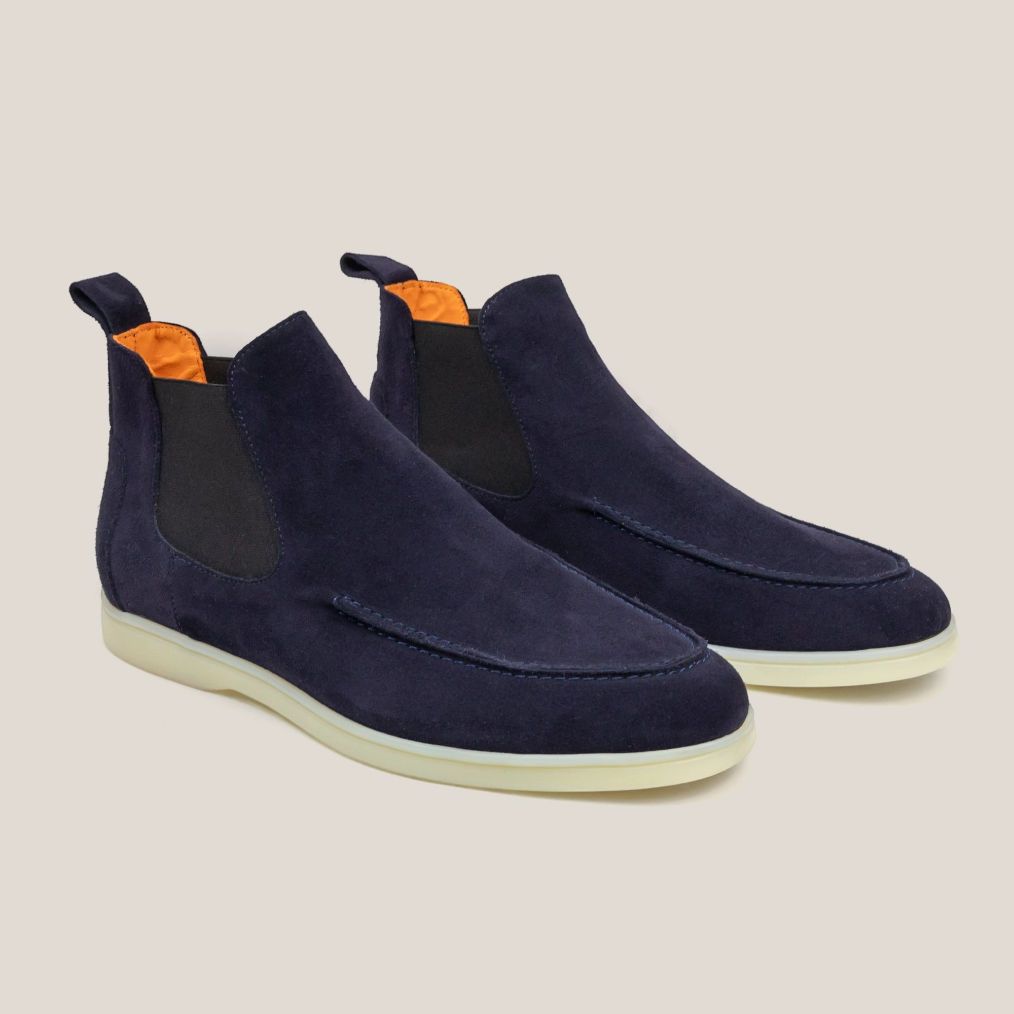 Livorno - Dark Navy Suede - Chelsea Boots Freya Chelsea Boots
