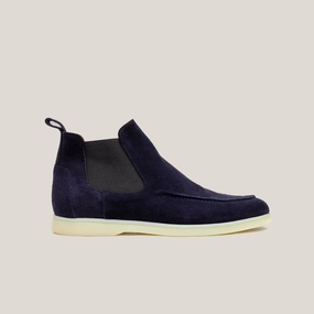 Define Chelsea Boot Livorno - Dark Navy Suede - Chelsea Boots