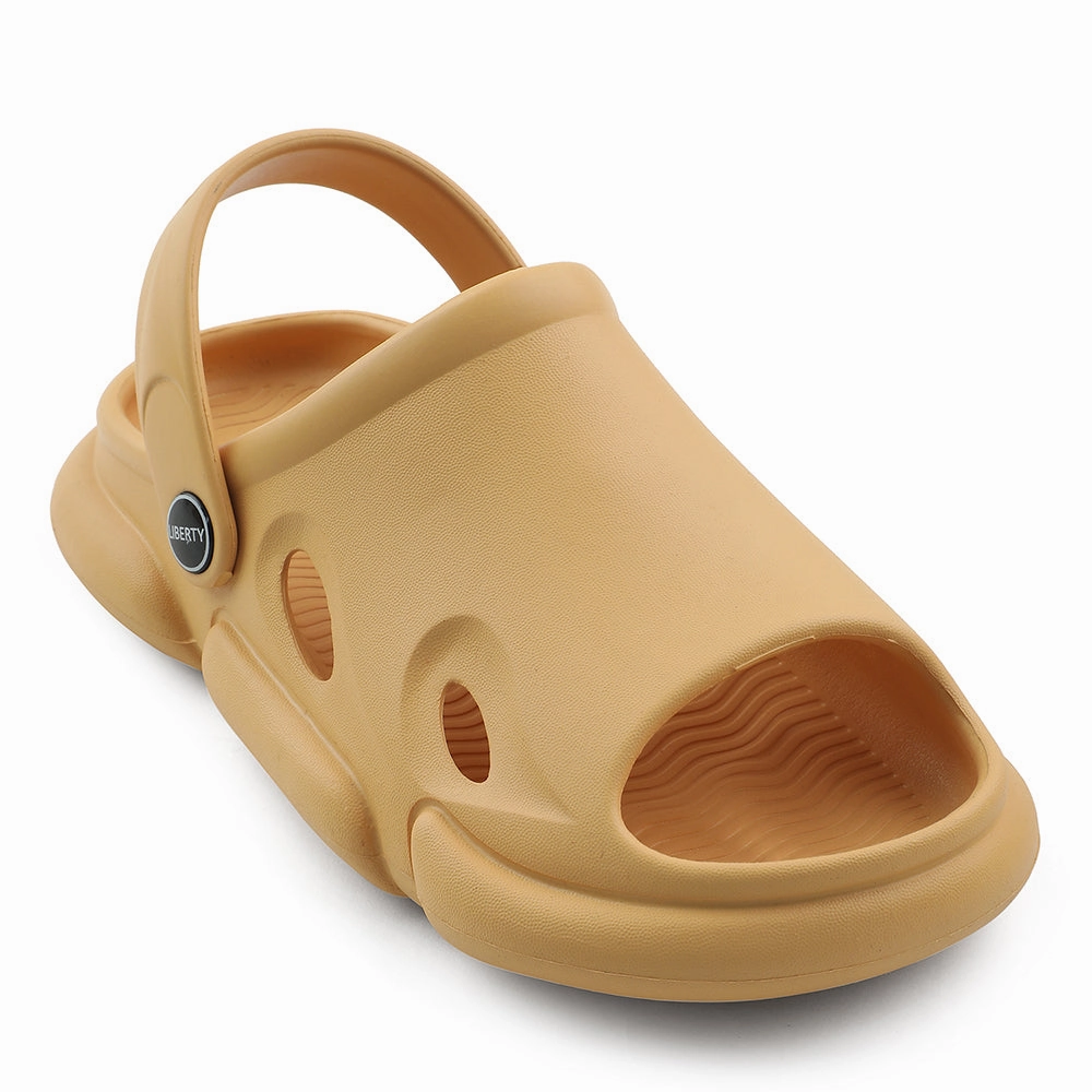 A-HA Mustard Casual Clogs For Kids BEACHFIT01 By Liberty Size 44