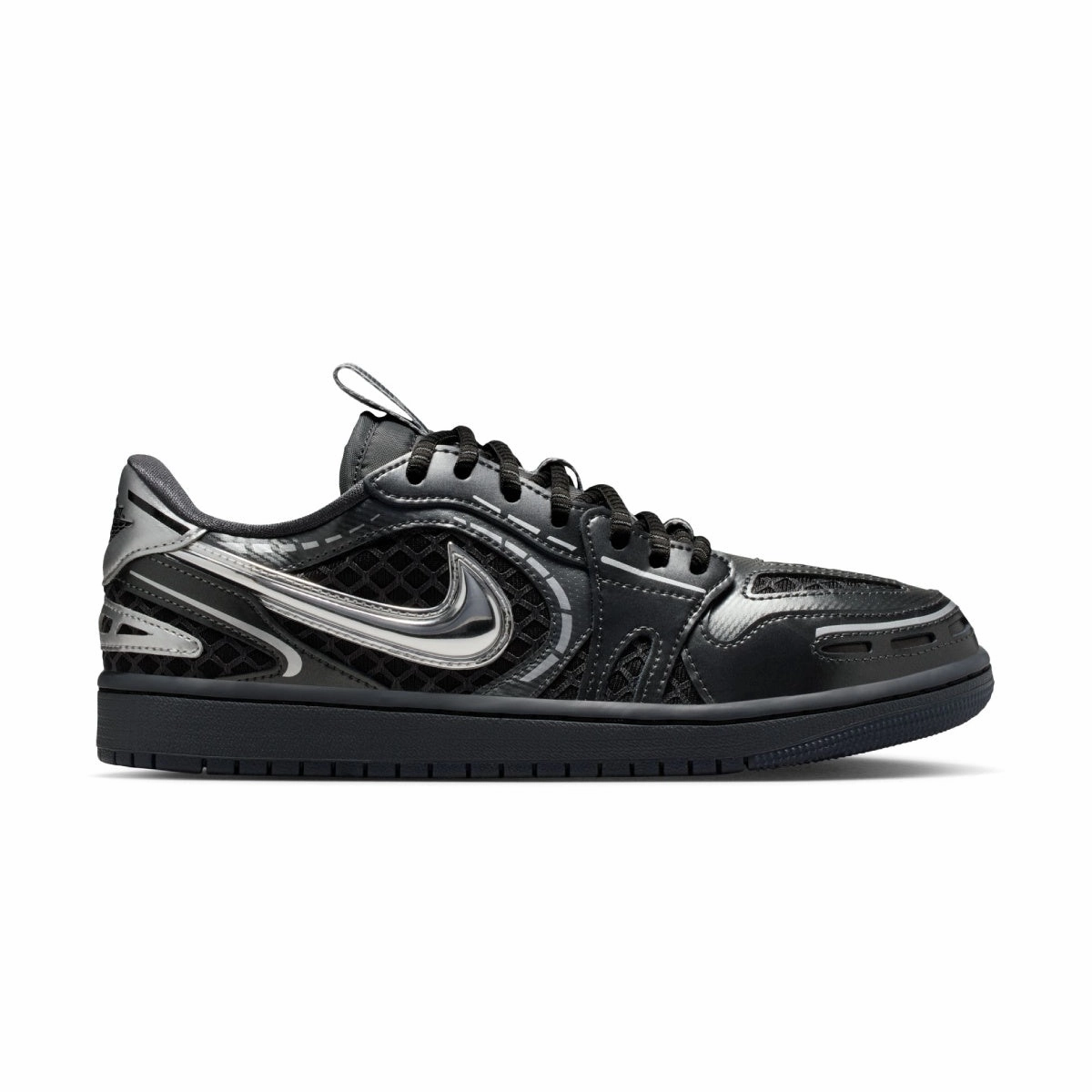 Nike Luka Shoes Wmns Air Jordan 1 Low Method of Make V3 'Black Metallic Silver White'