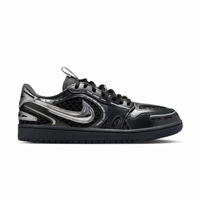 Wmns Air Jordan 1 Low Method of Make V3 'Black Metallic Silver White' Nike Court Vision Next Nature Low-top Shoes