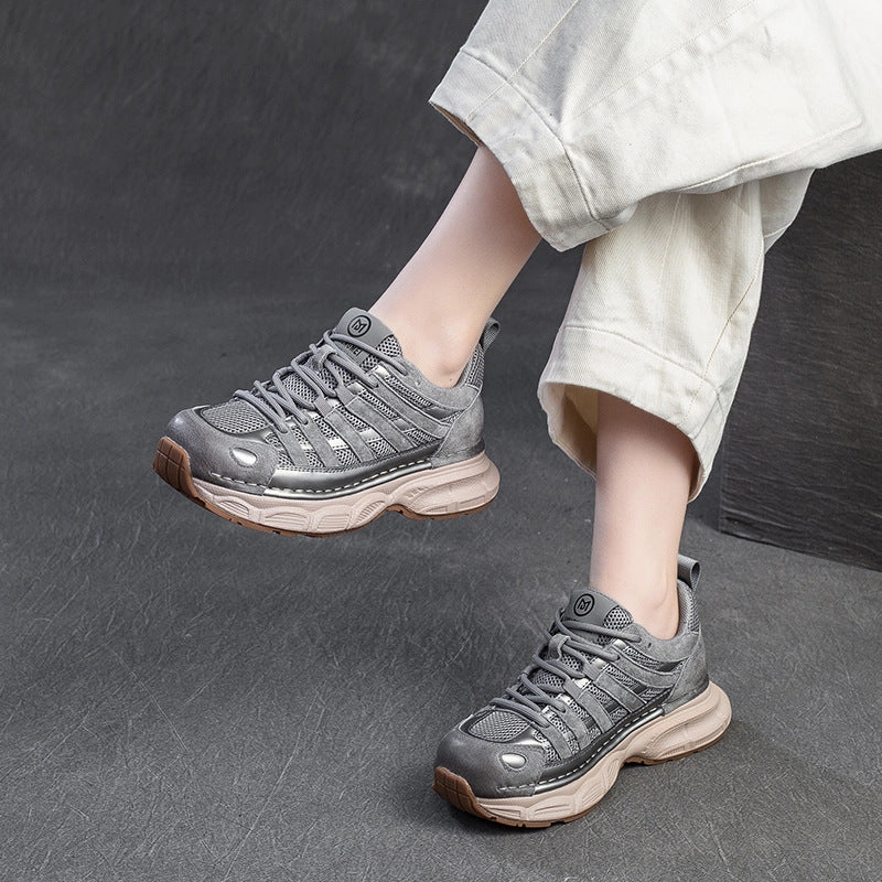 Sneakers And Athletic Shoes Women Fashion Breathable Mesh Casual Sneakers