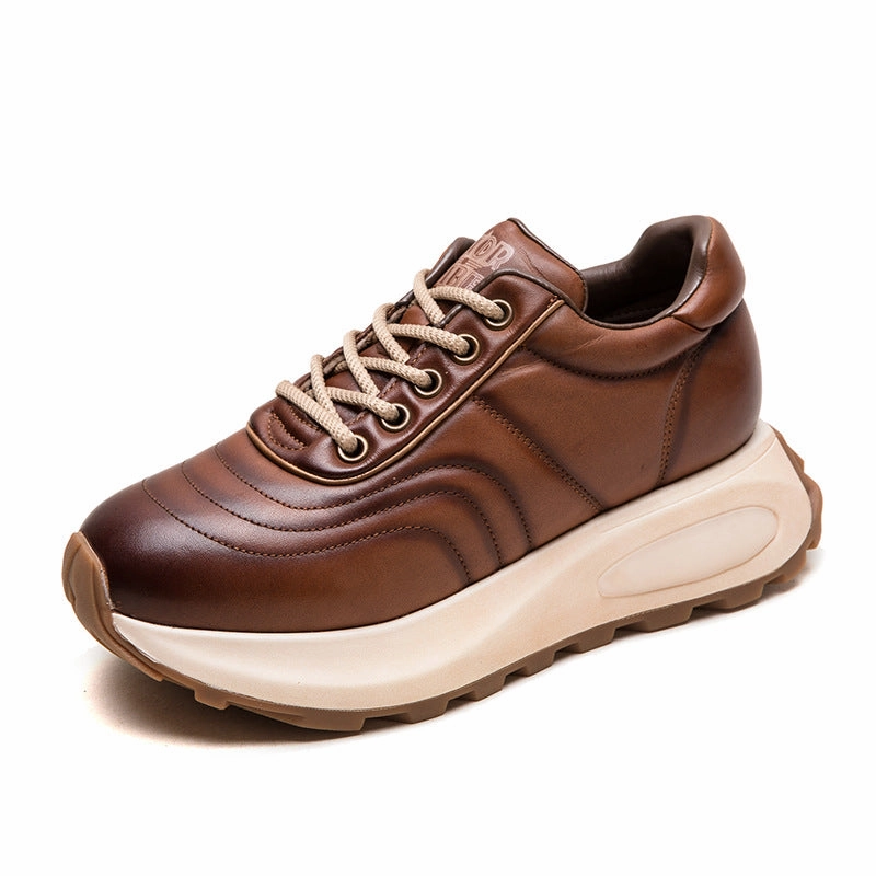 Women Minimalism Quilted Leather Casual Sneakers Bbb Sneakers