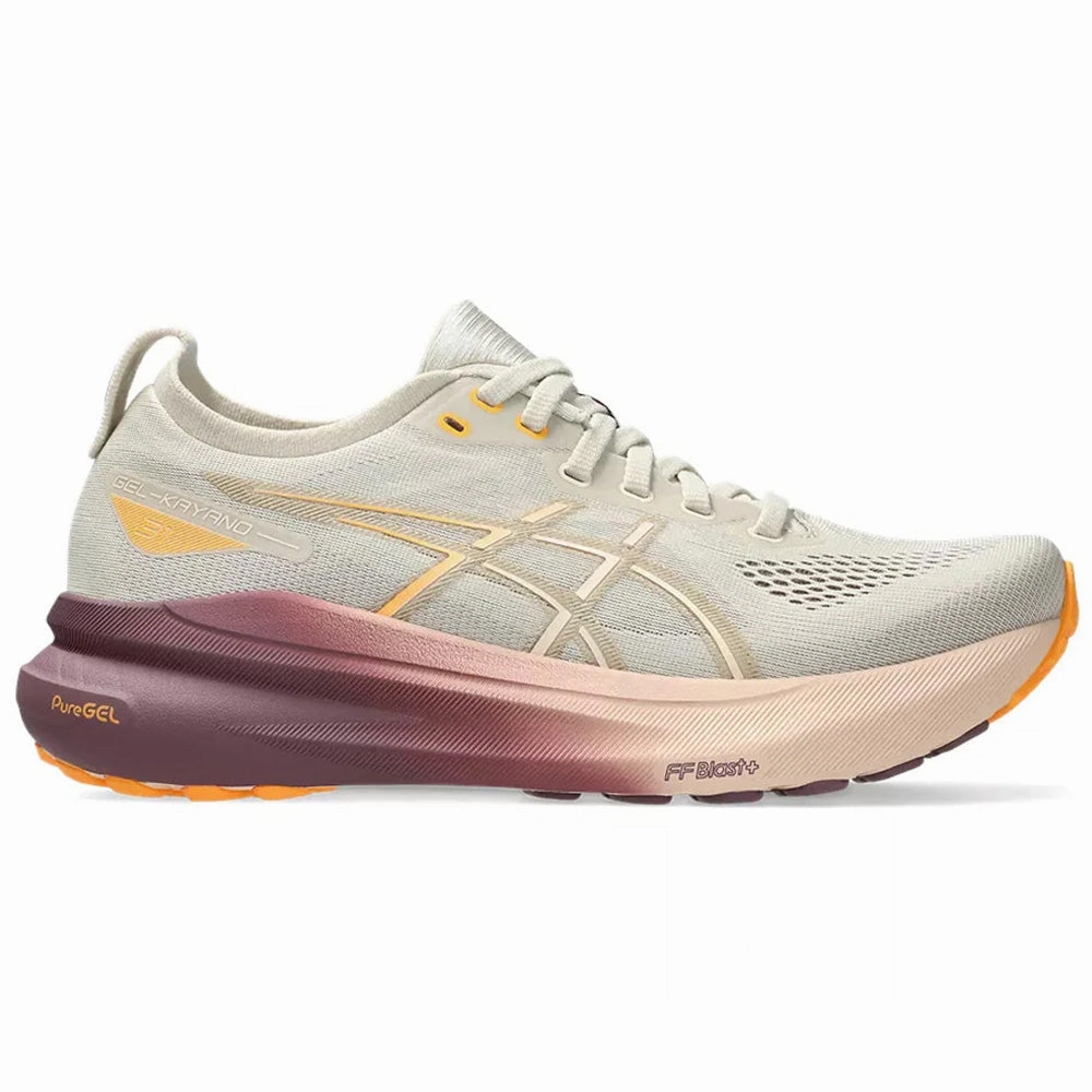 Women's Asics Gel-Kayano 31, Oatmeal/Pearl Pink, 6 B Medium Asics Arthritis Shoes