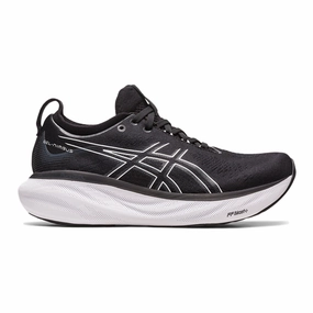 Women's Asics Gel-Nimbus 25, Black/Pure Silver, 12 B Medium Asics Quantum Lyte Slip-on Sportstyle Shoes