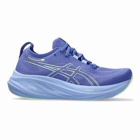 Women's Asics GEL-Nimbus 26, Sapphire/Light Blue, 5 B Medium Asics Glideride Max Running Shoes